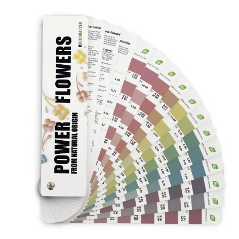 Colour Master Cards for Natural Origin Power Flowers